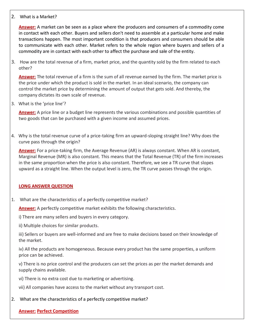 The Theory of the Firm under Perfect Competition - Page 2
