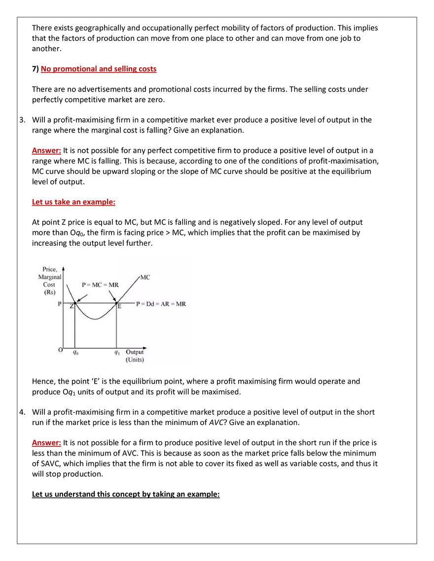 The Theory of the Firm under Perfect Competition - Page 4