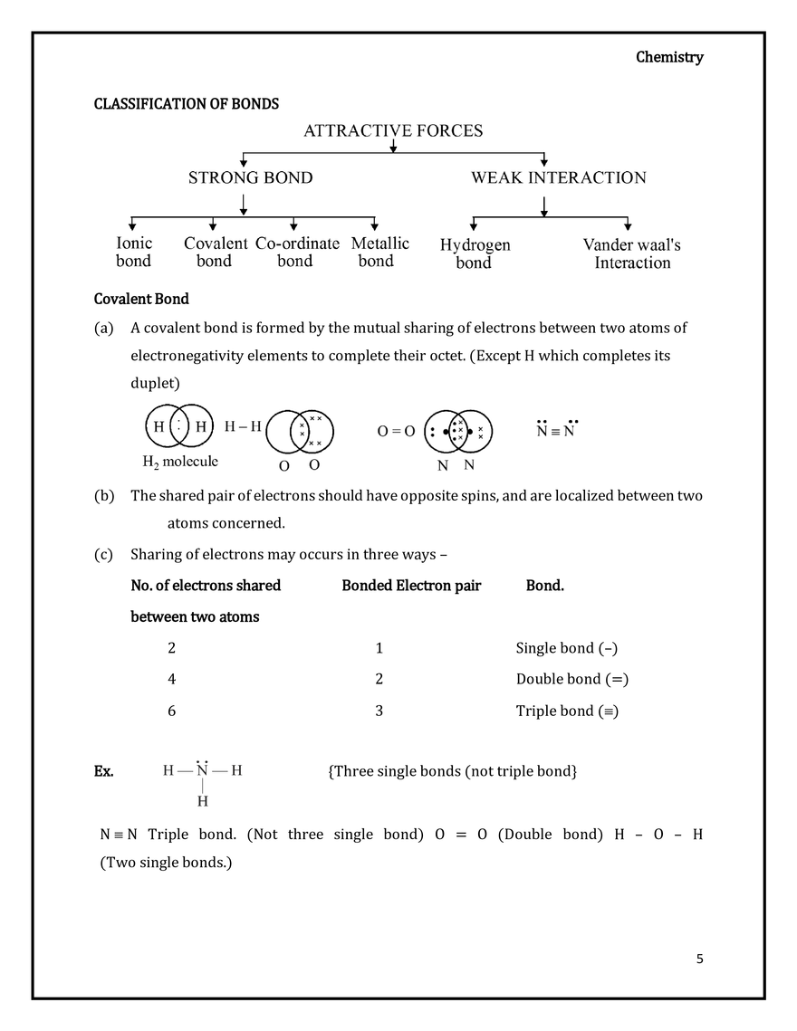 Kossel-Lewis Approach to Chemical Bonding - Page 5