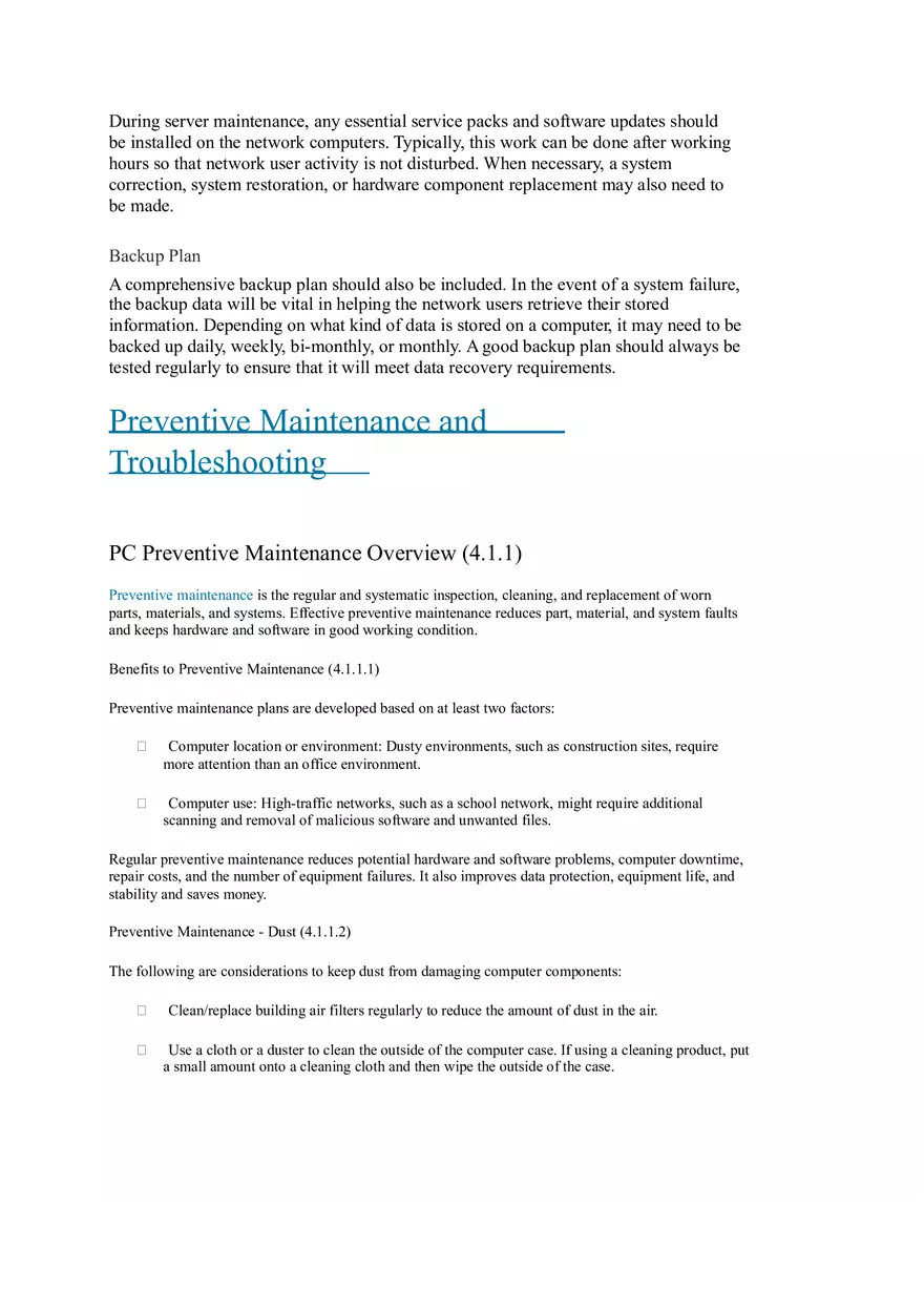 Computer Maintenance - Page 9