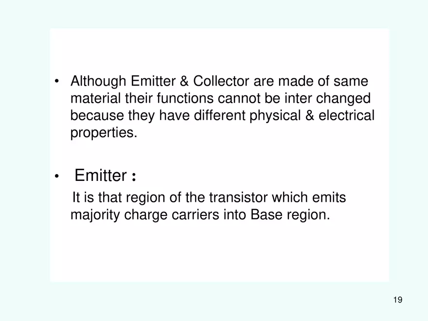 Basics of Transistors - Page 11
