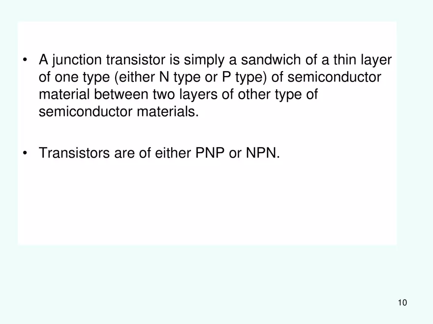 Basics of Transistors - Page 33