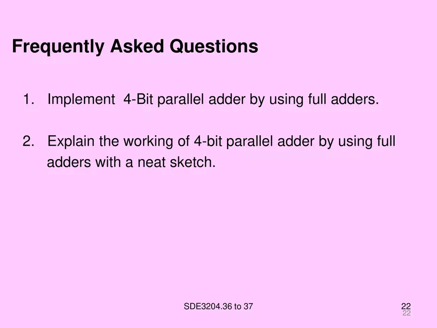 Arithmetic and Combinational Logic Circuits - Page 15