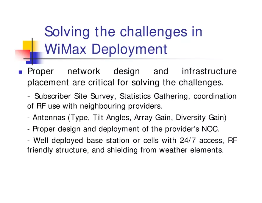 What is WiMax - Page 12