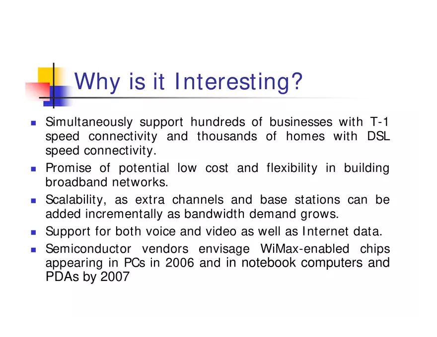 What is WiMax - Page 24