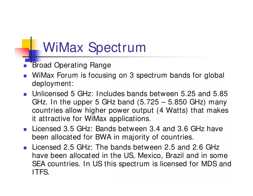 What is WiMax - Page 6