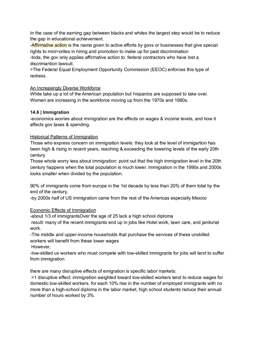 Chapter 14 Labor Markets & Income - Page 9