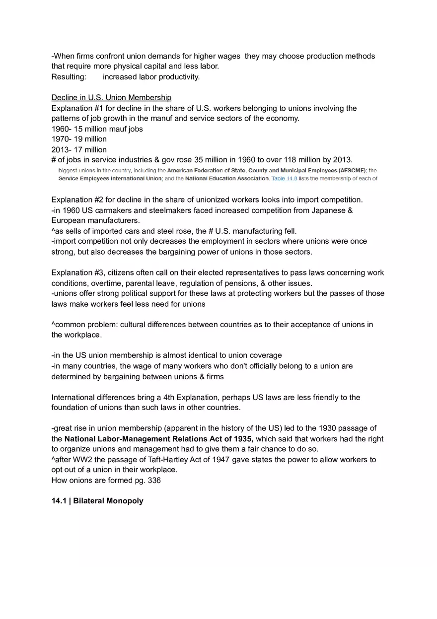 Chapter 14 Labor Markets & Income - Page 6