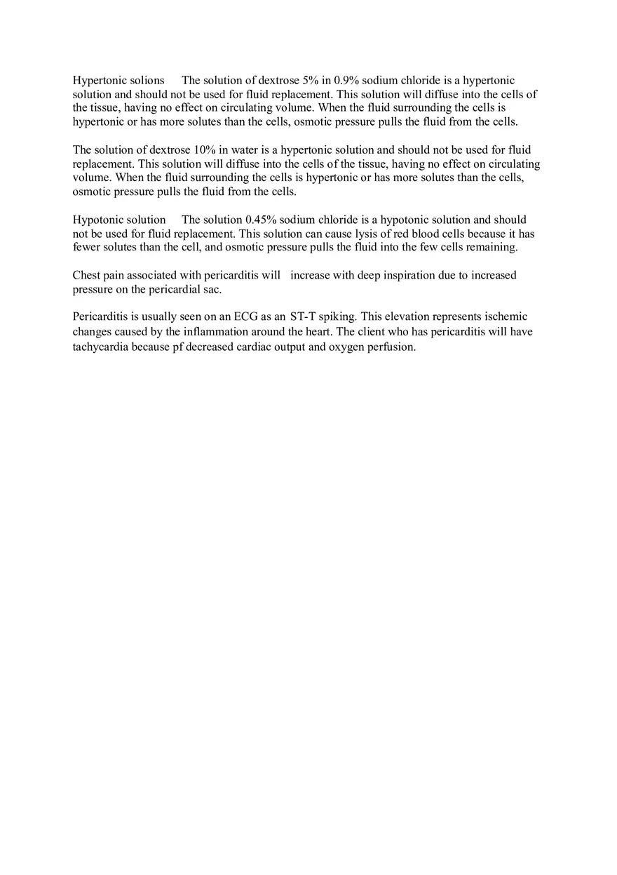 Nurse is Caring for a Client Who is Postoperative Following Vein Ligation - Page 9