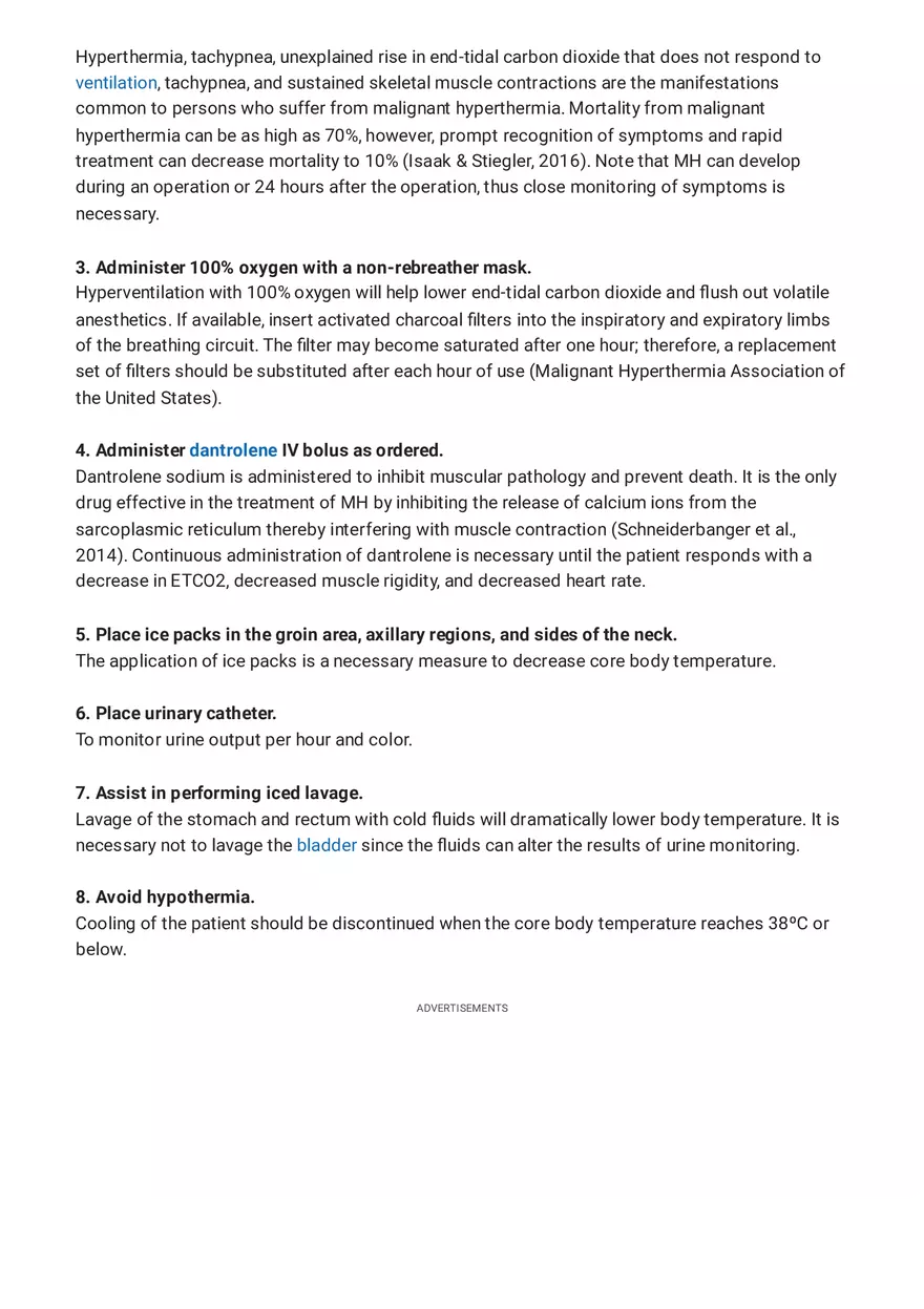 Hyperthermia Nursing Care Plan - Page 8