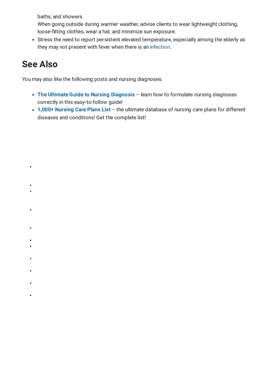 Hyperthermia Nursing Care Plan - Page 10