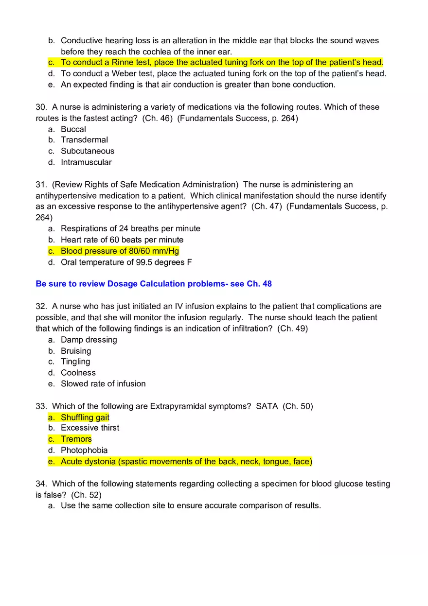 ATI Questions - Page 7