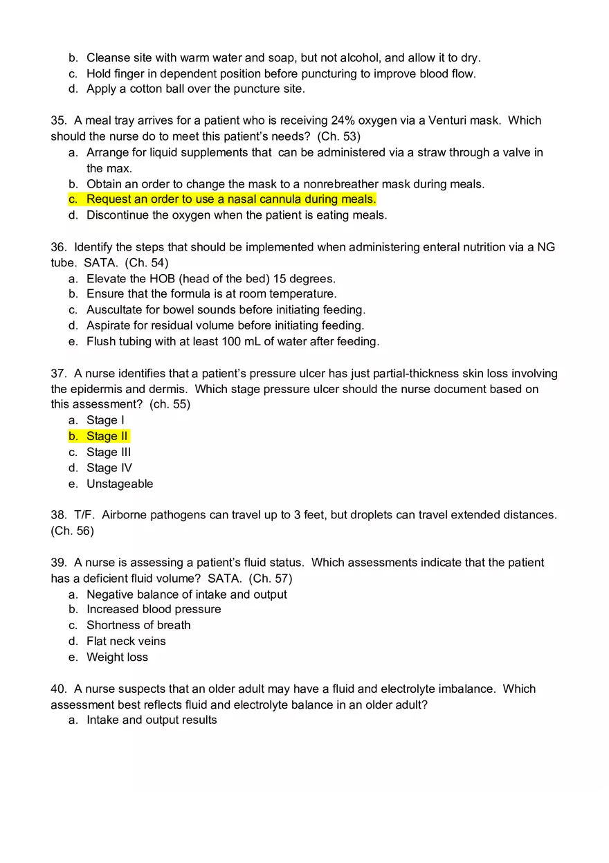 ATI Questions - Page 8