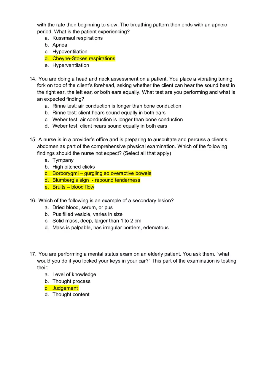 ATI Questions - Page 4