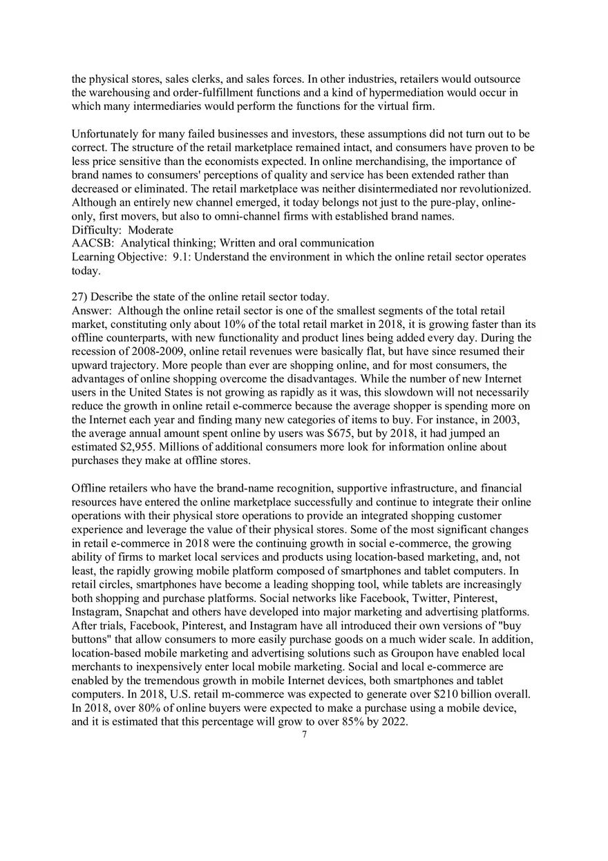 Chapter 9 Online Retailing and Services Part 1 - Page 8