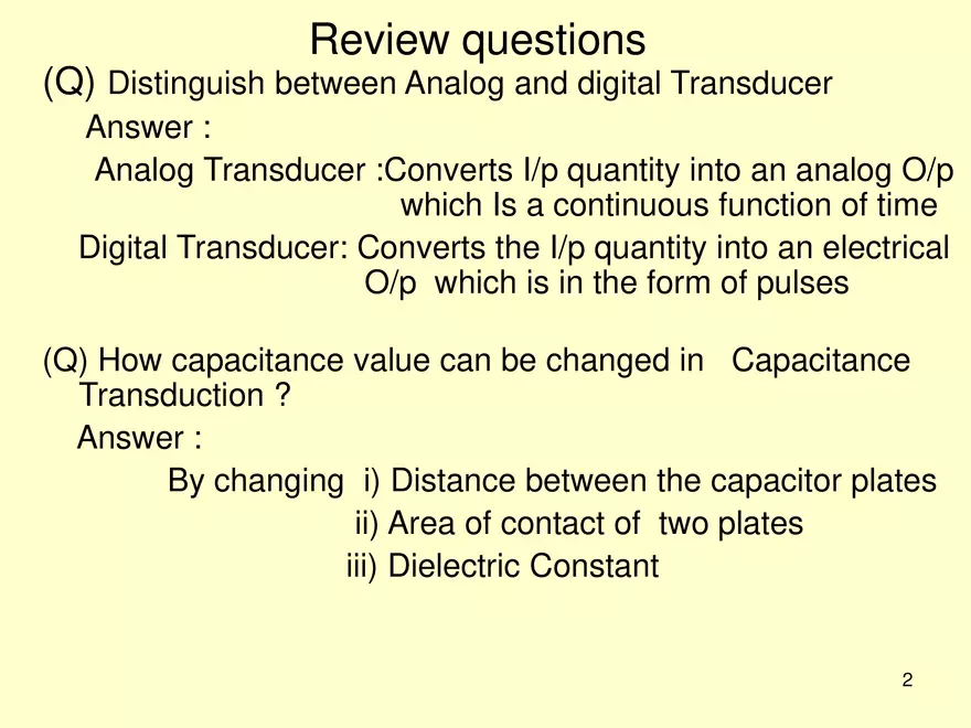 Transducers and Sensors - Page 1