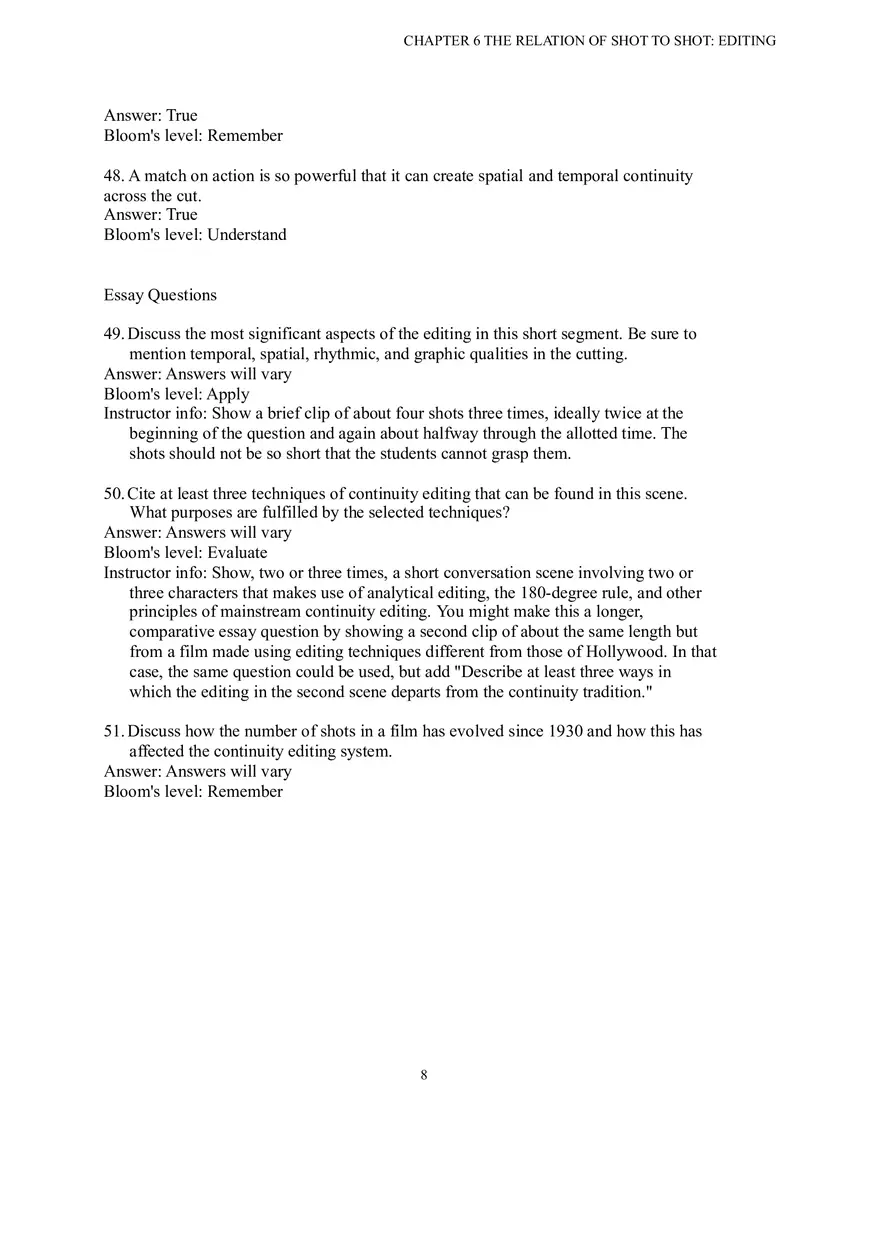 Chapter 6 The Relation of Shot to Shot - Page 8