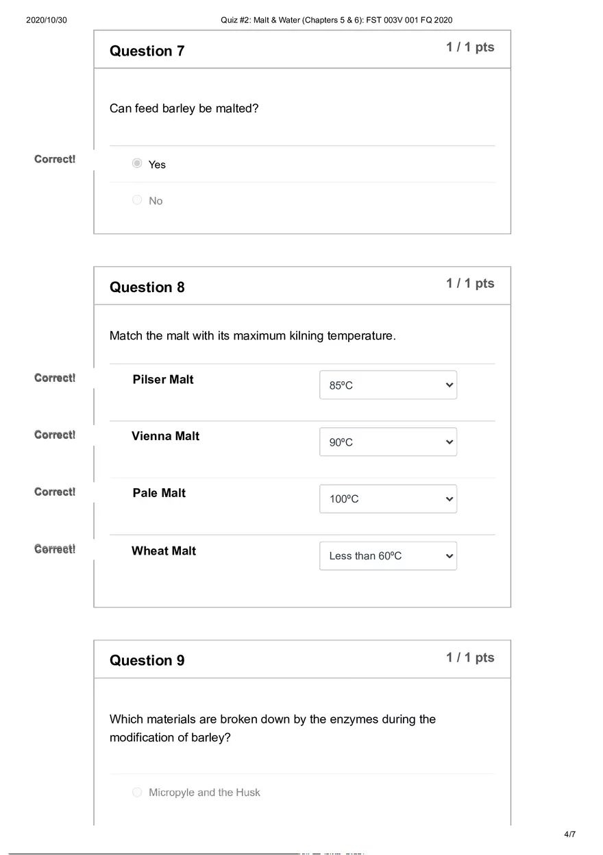Quiz 2 Malt & Water - Page 4
