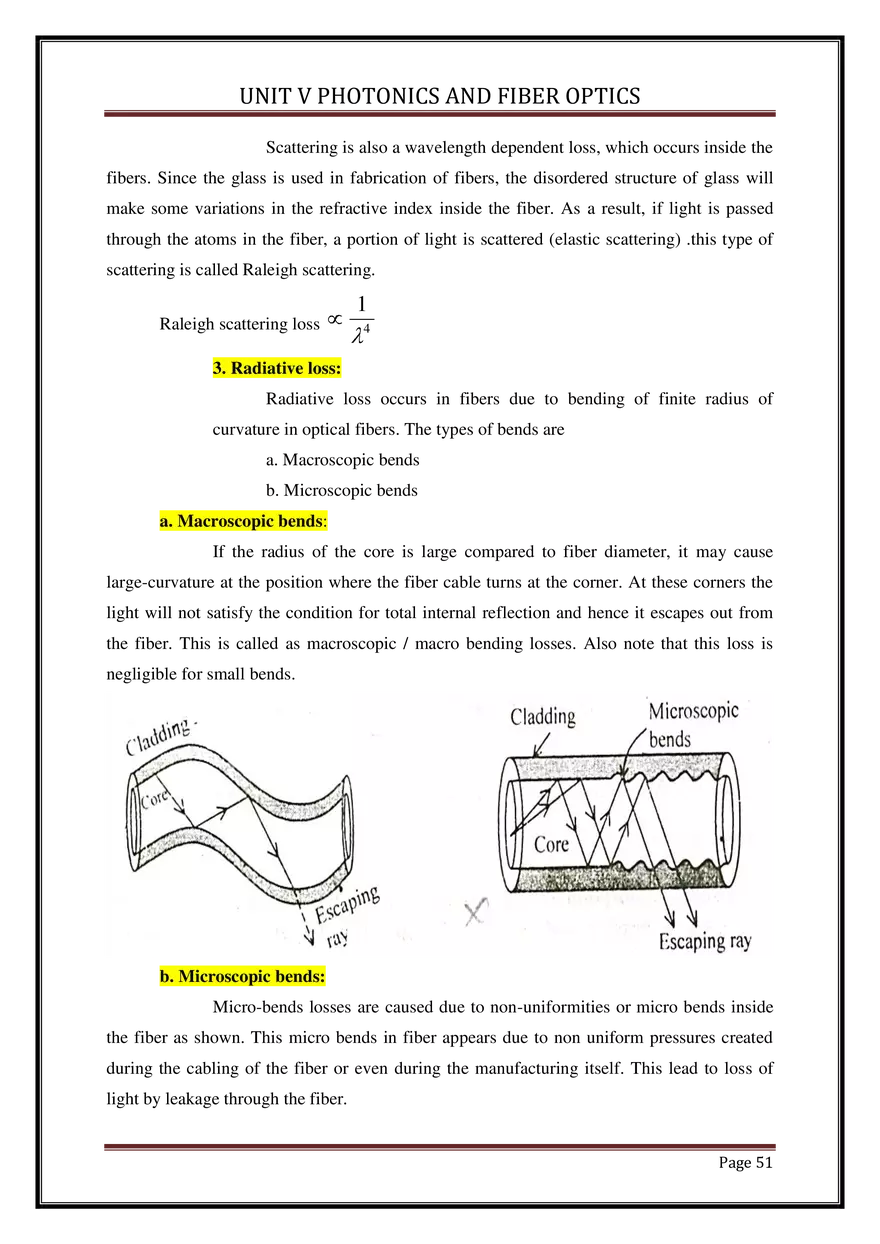 Unit V Photonics and Fiber Optics - Page 47