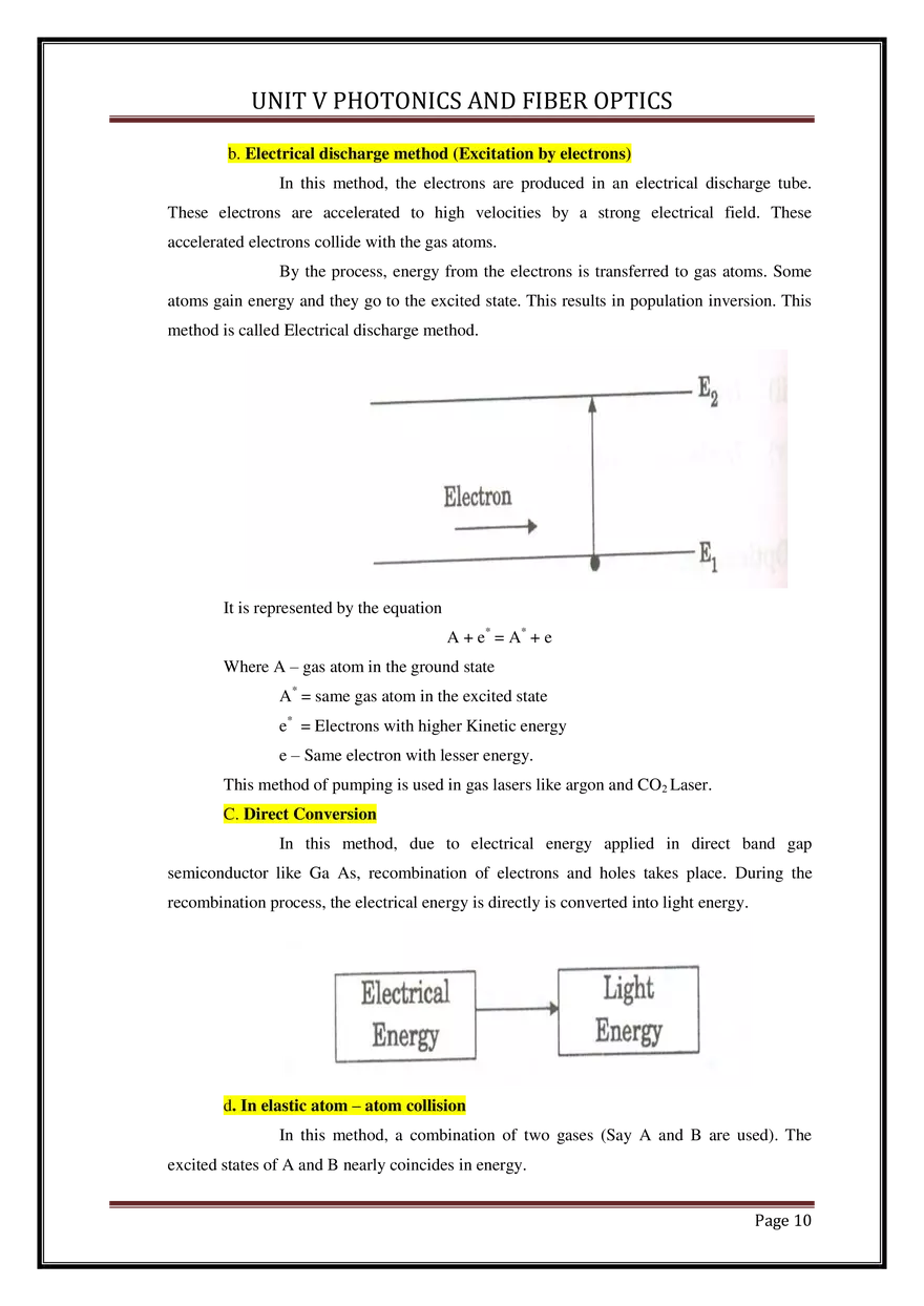 Unit V Photonics and Fiber Optics - Page 63