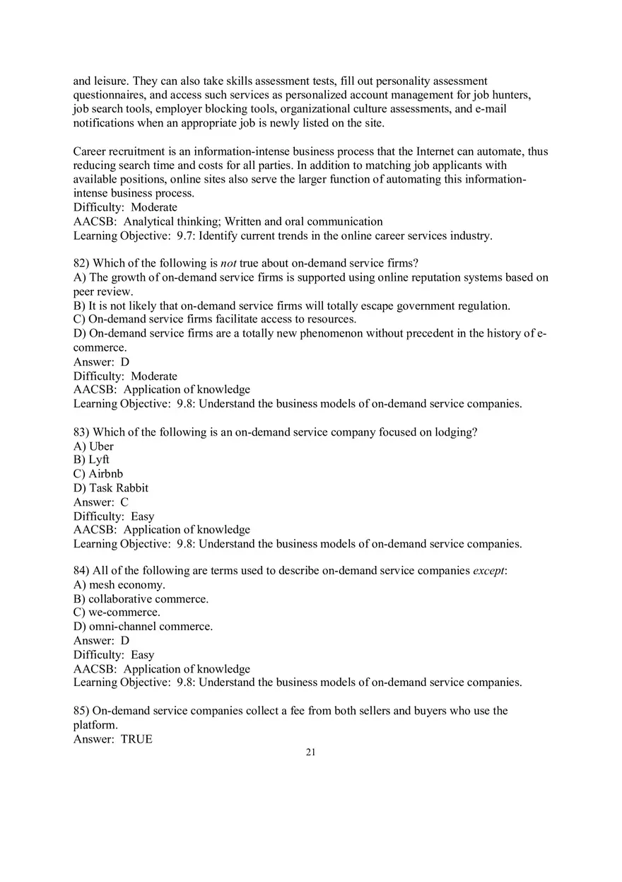 Chapter 9 Online Retailing and Services Part 2 - Page 11