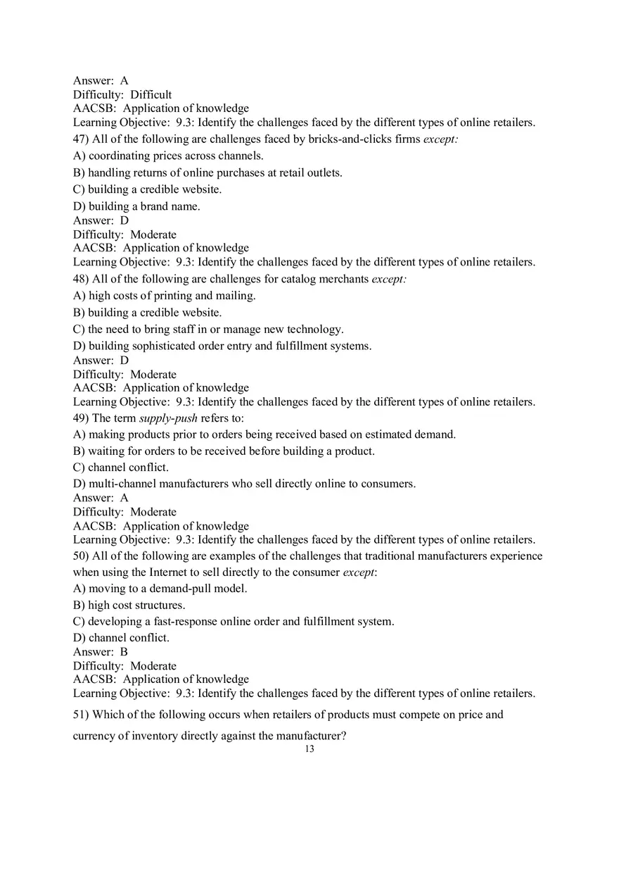 Chapter 9 Online Retailing and Services Part 2 - Page 2