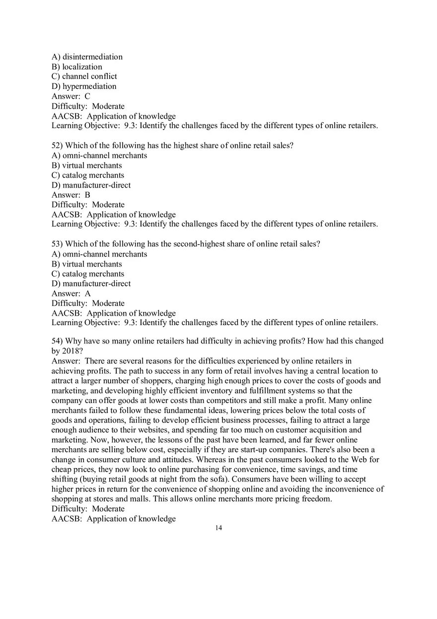 Chapter 9 Online Retailing and Services Part 2 - Page 4