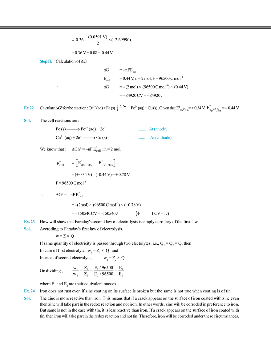 Electrochemistry Solved Examples - Page 8