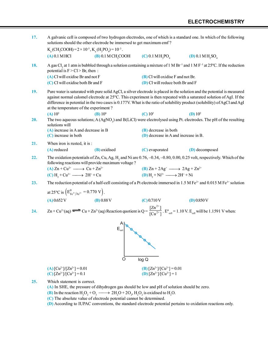 Electrochemistry Exercise # 1 - Page 3