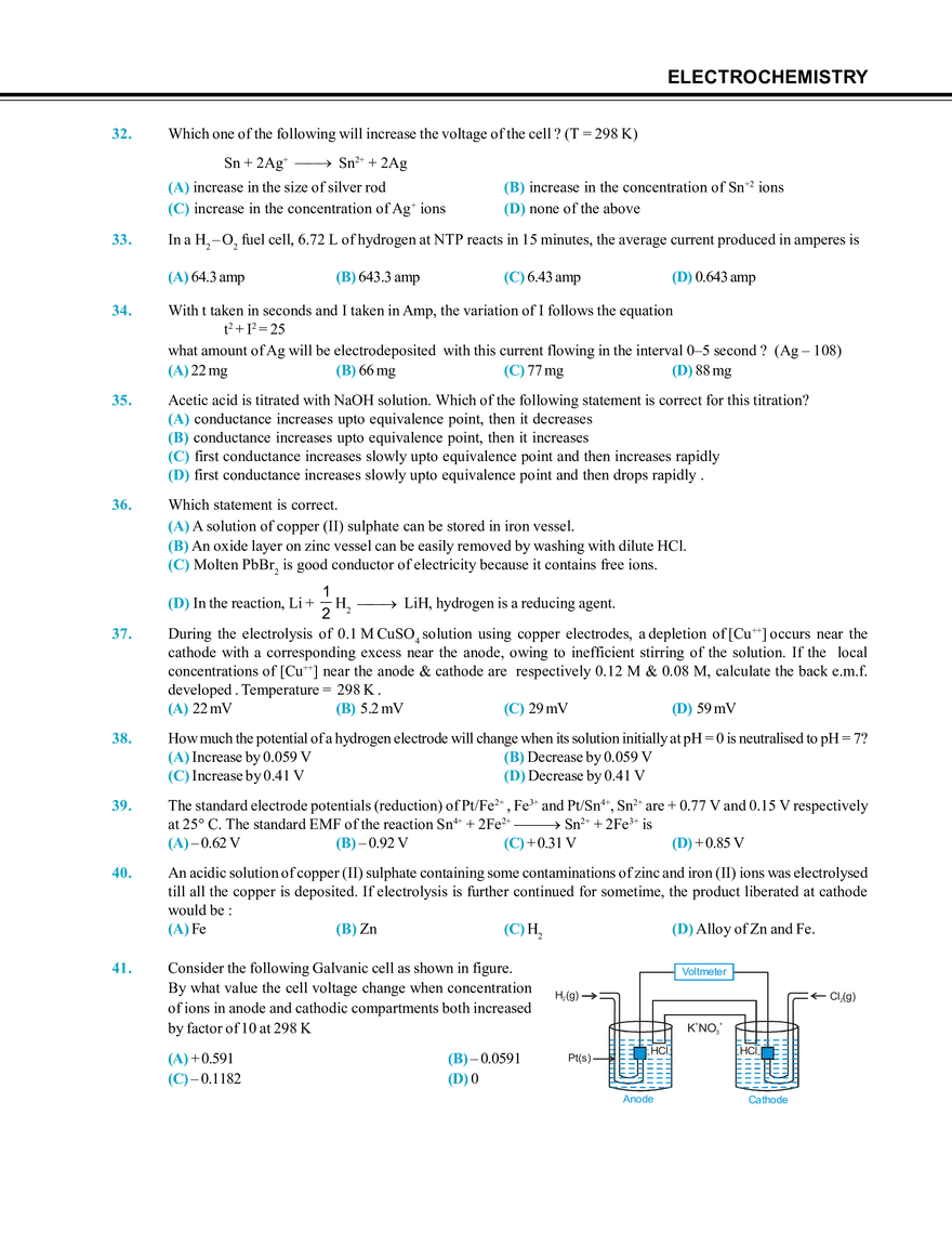 Electrochemistry Exercise # 1 - Page 5