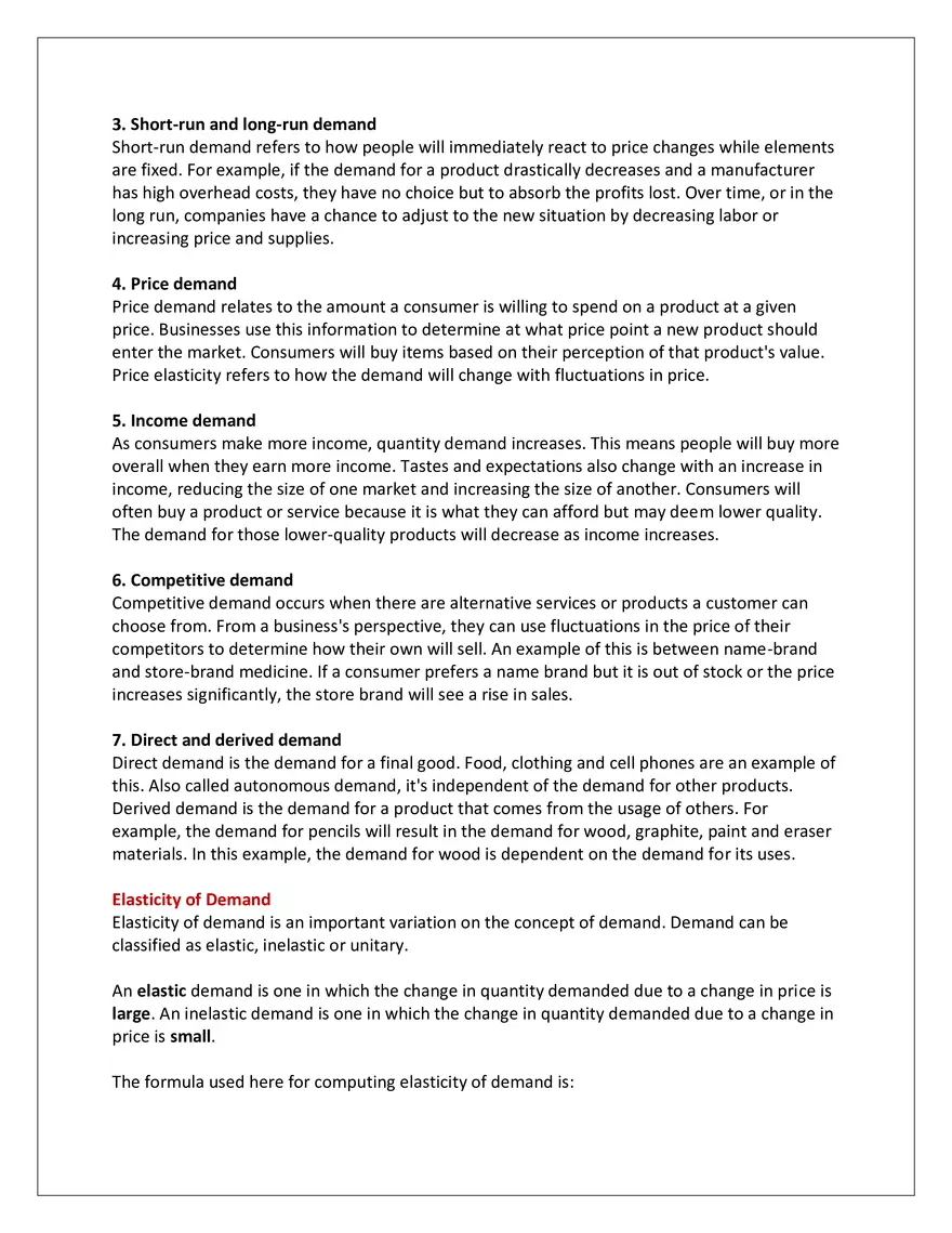Law of Demand - Page 5