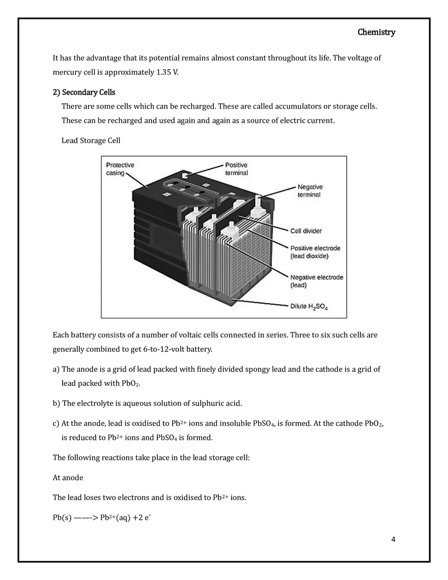 Electrochemistry Batteries - Page 4