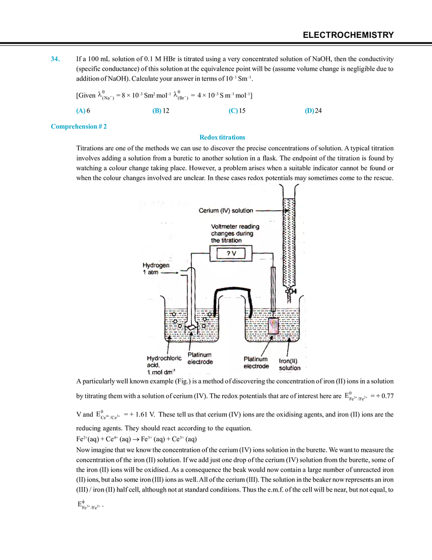 Electrochemistry Mock Test - Page 13
