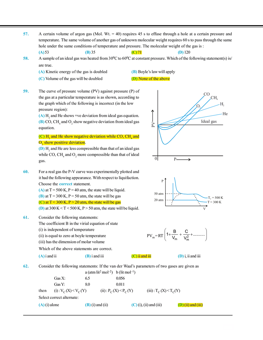 Gaseous State Exercise # 1 - Page 6