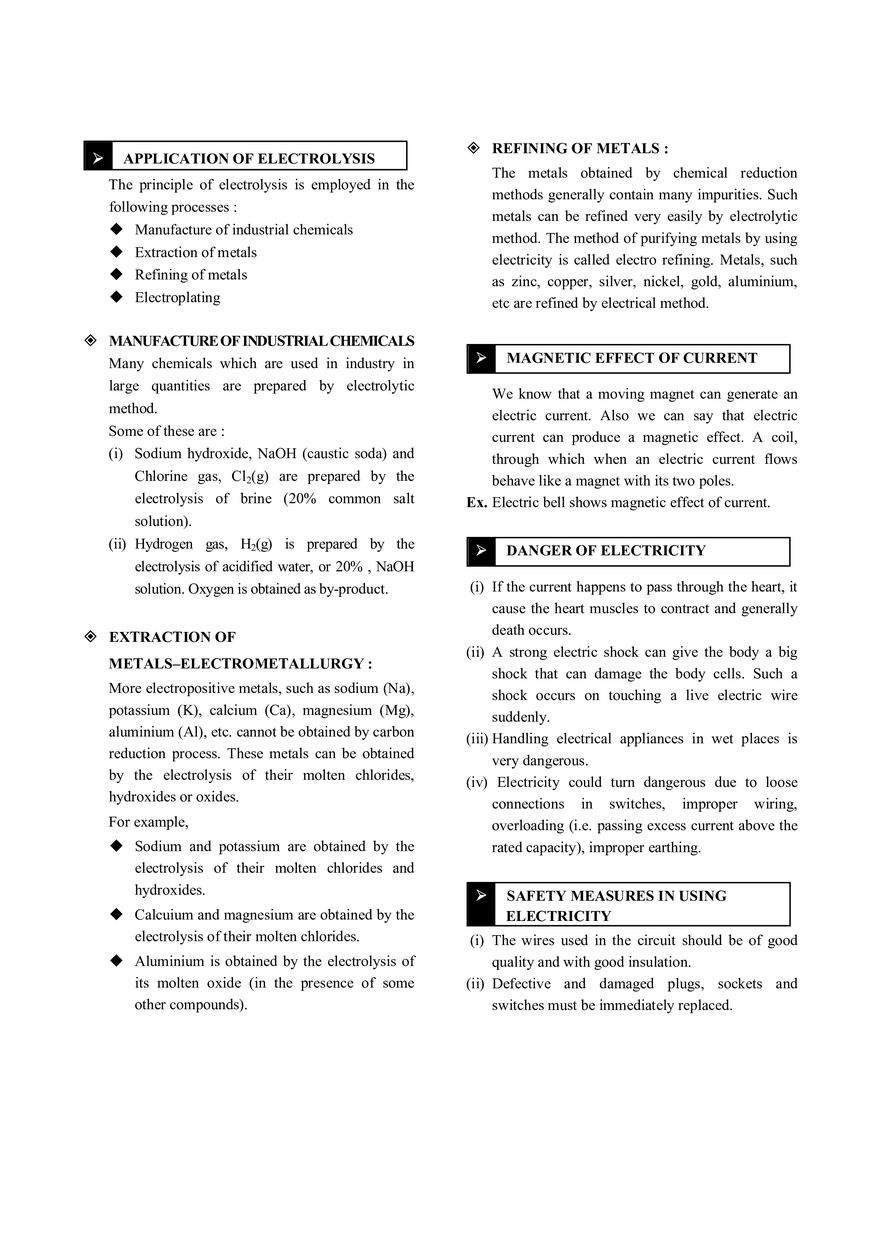Chemical Effect of Electric Current - Page 5