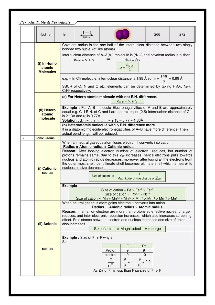 Periodic Table & Periodicity - Page 17