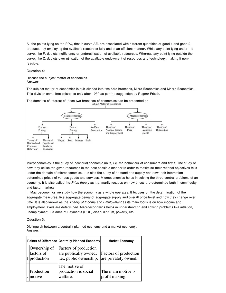 Chapter 1 – Introduction to Microeconomics Answers - Page 2