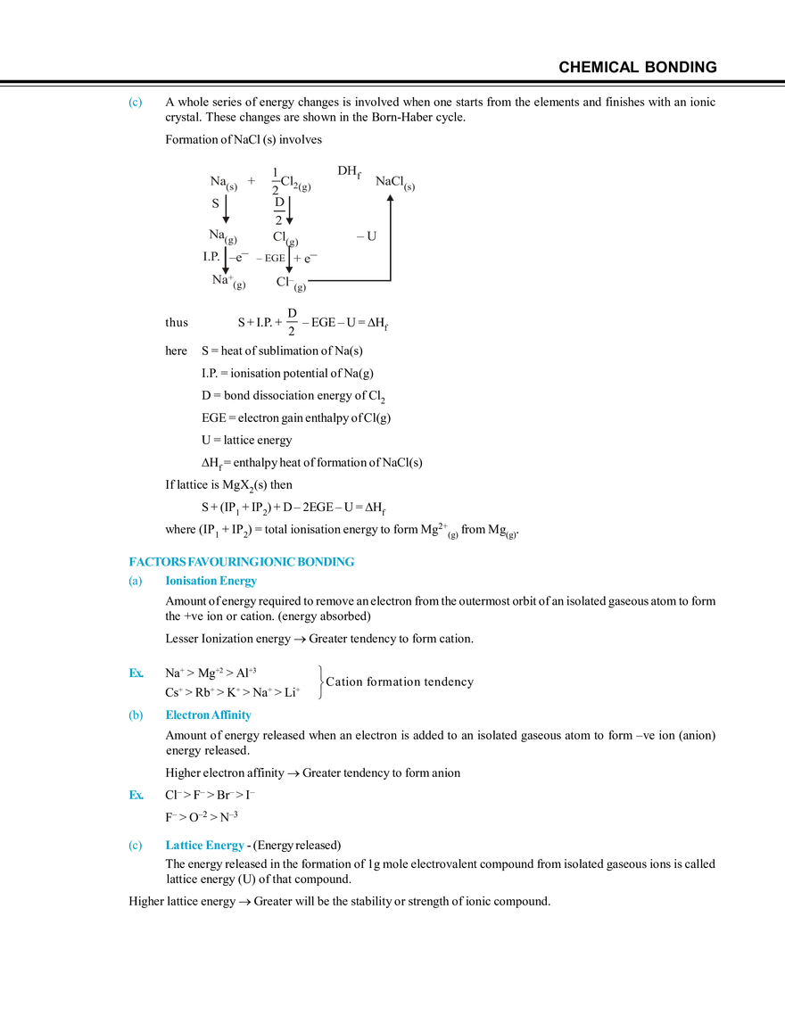 Chemical Bonding Notes - Page 15