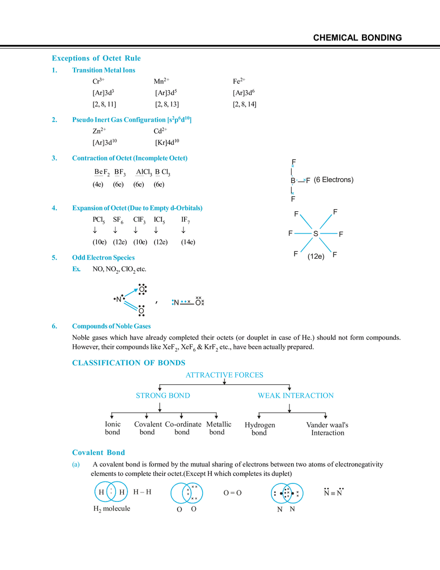 Chemical Bonding Notes - Page 2
