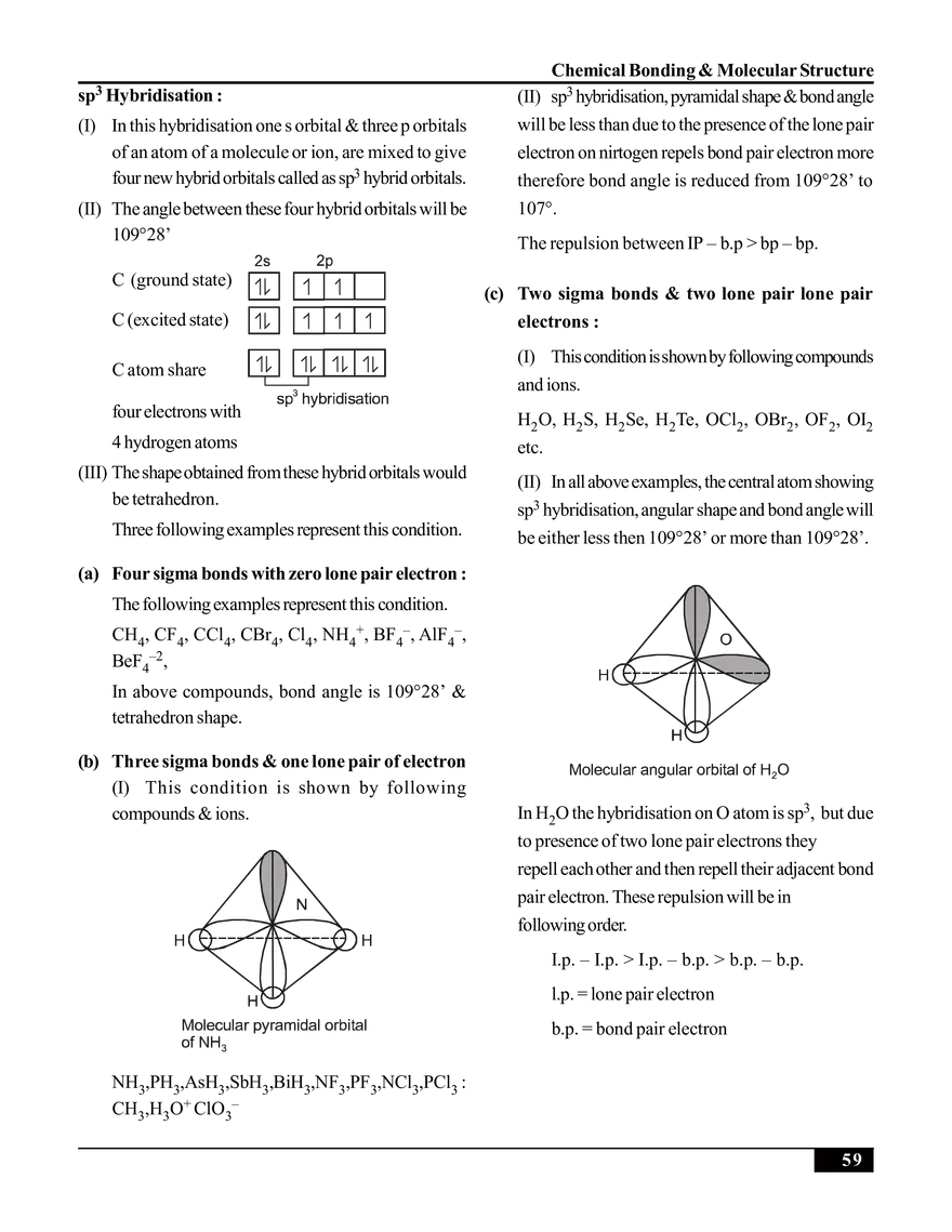 Chemical Bonding & Molecular Structure - Page 7