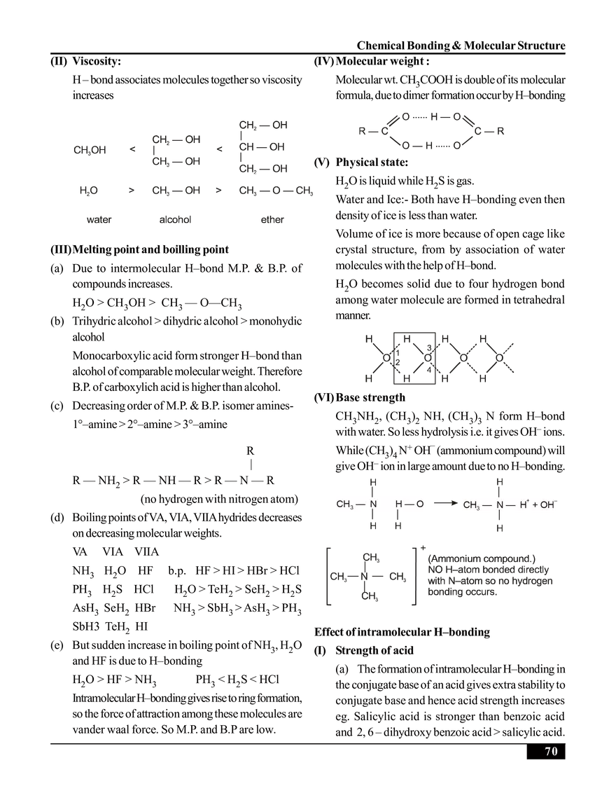 Chemical Bonding & Molecular Structure - Page 19