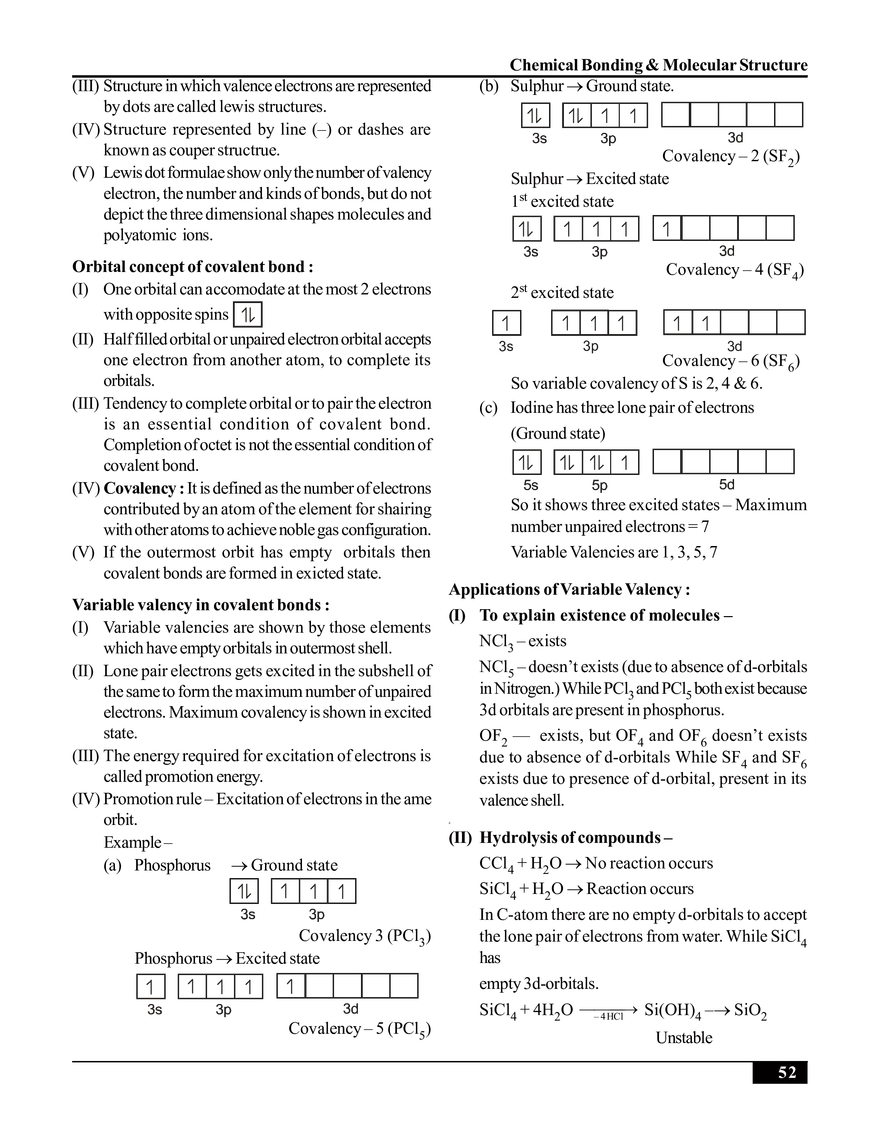 Chemical Bonding & Molecular Structure - Page 40