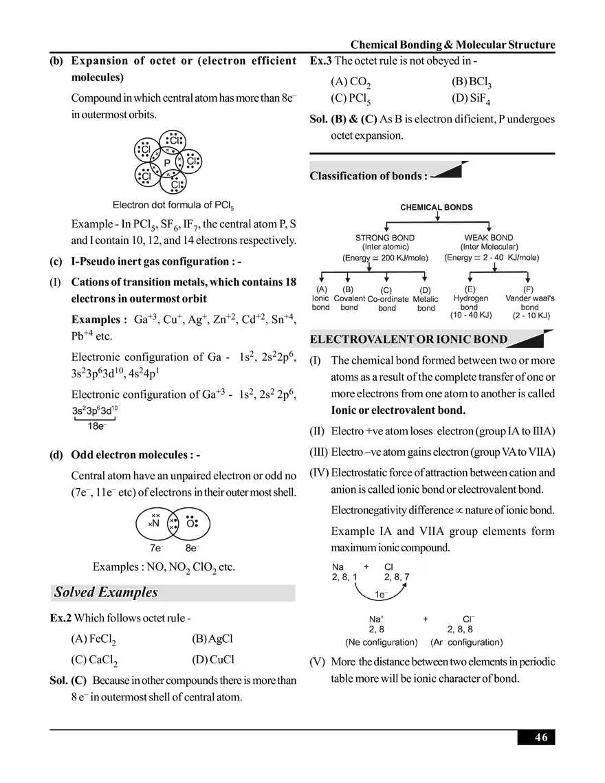 Chemical Bonding & Molecular Structure - Page 2