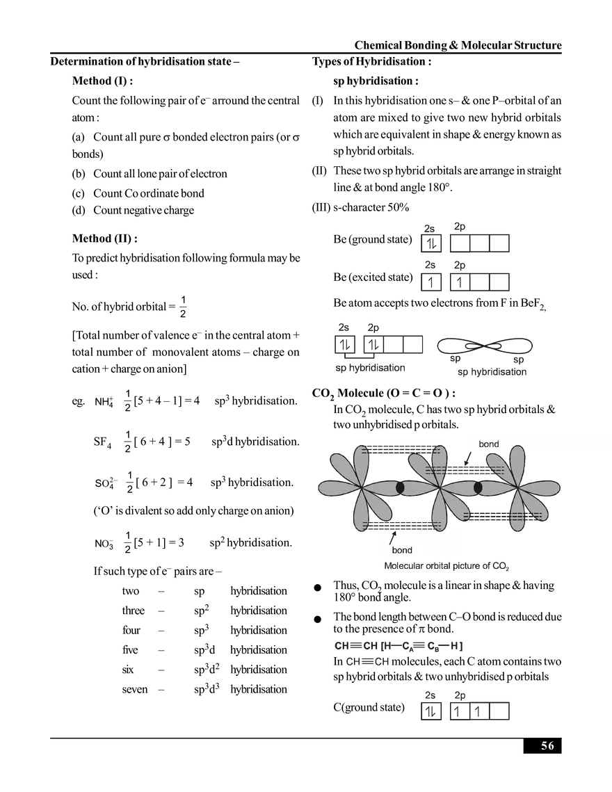 Chemical Bonding & Molecular Structure - Page 4