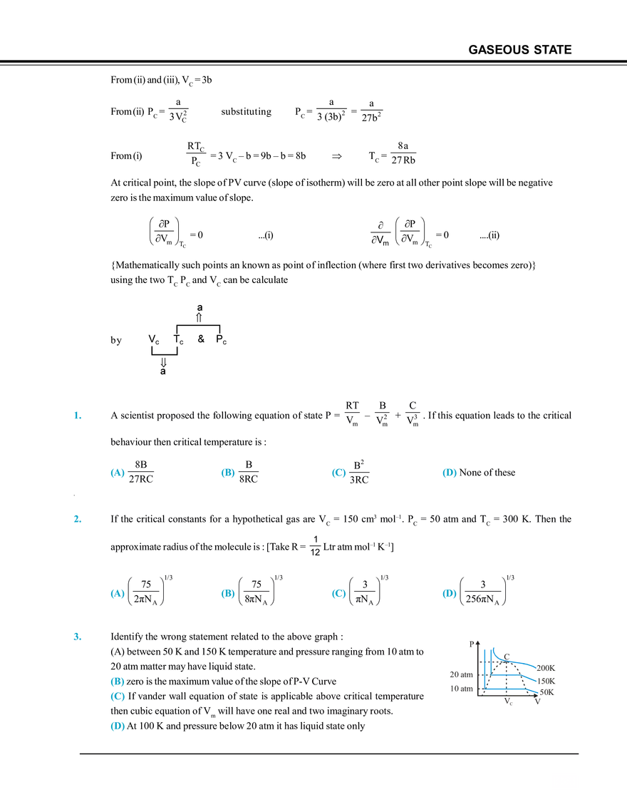 Gaseous State Exercise # 3 - Page 3