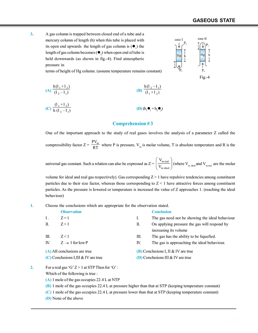 Gaseous State Exercise # 3 - Page 5