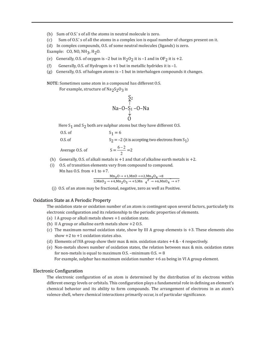 Oxidation Number or Oxidation State - Page 3
