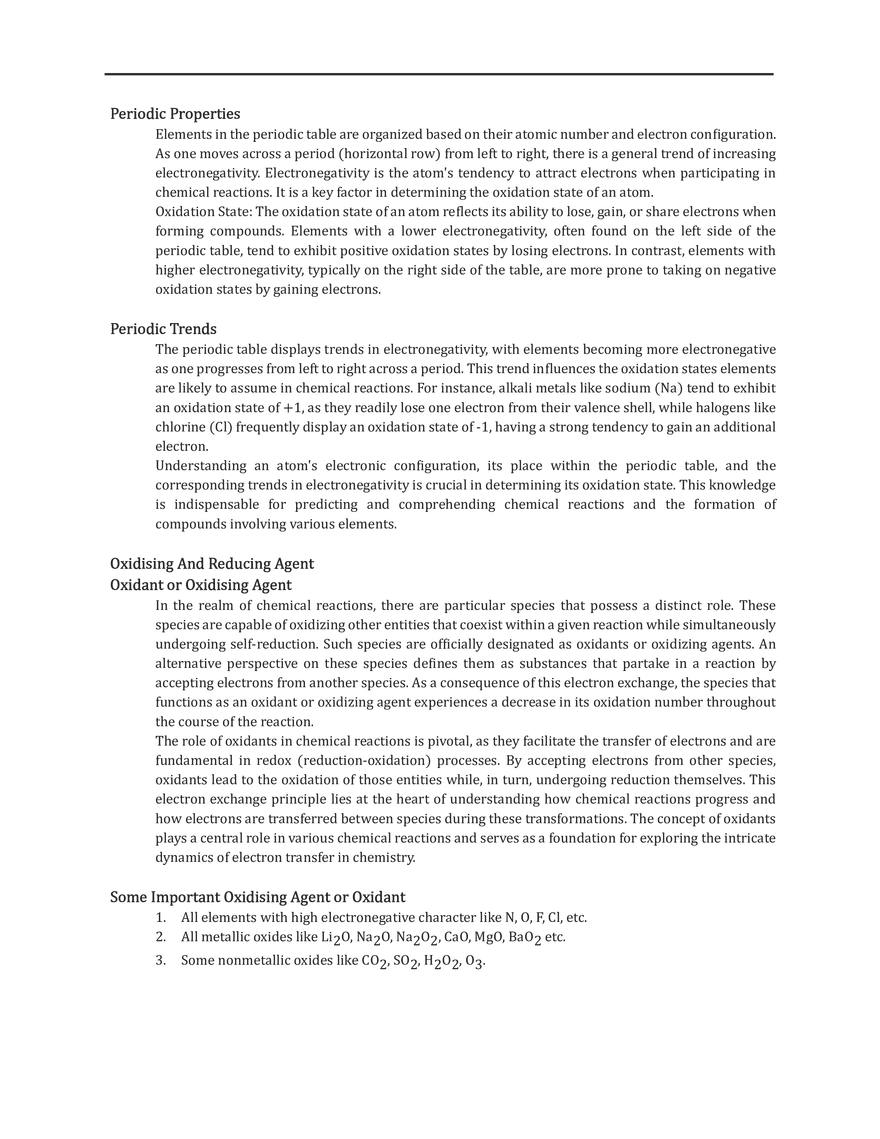 Oxidation Number or Oxidation State - Page 4