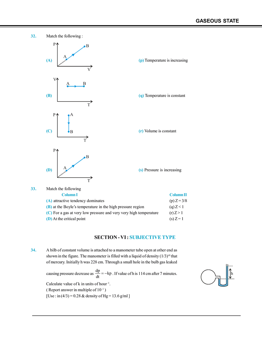 Gaseous State Mock Test - Page 7