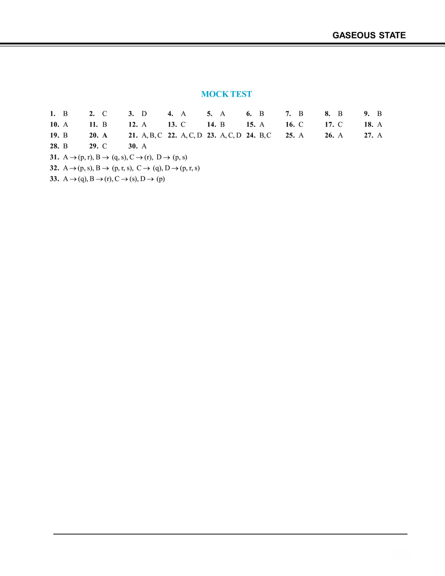 Gaseous State Mock Test - Page 8